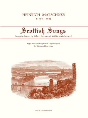 cover image of Heinrich Marschner--Scottish Songs
